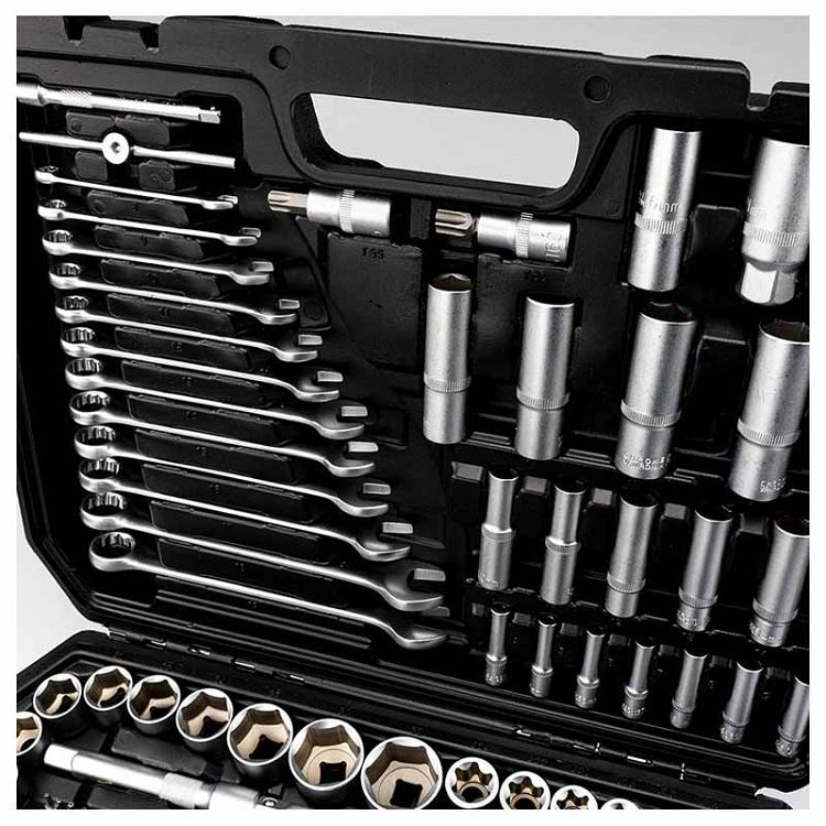 BORMANN Pro BHT5220 ΚΑΡΥΔΑΚΙΑ 1/2'', 1/4'' & 3/8'' ΜΕ ΚΑΣΤΑΝΙΑ ΚΑΙ ΠΡΟΕΚΤΑΣΗ 215ΤΕΜ (028246)