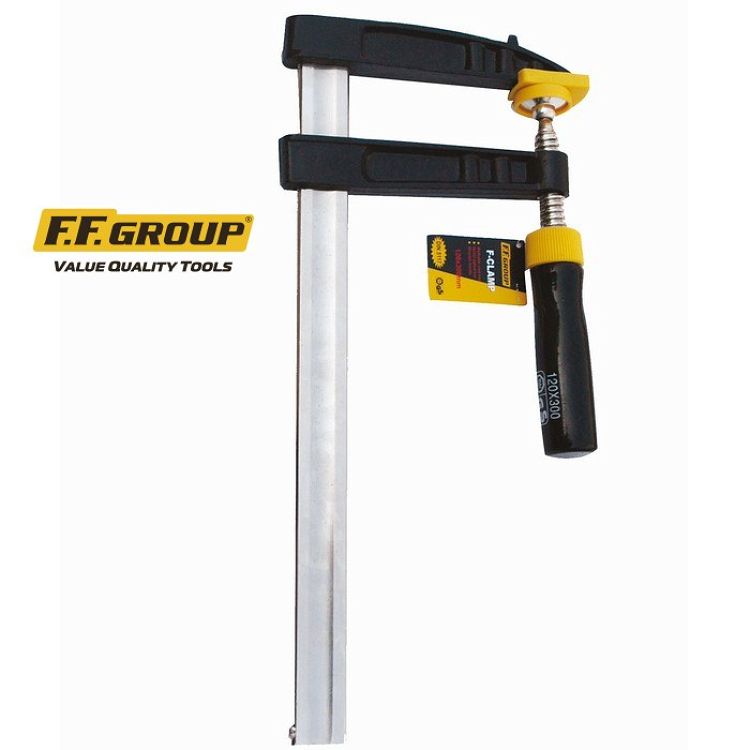 F.F. Group 22914 Σφιγκτήρας Τύπου "F" με Μέγιστο Άνοιγμα 200mm 120x200mm