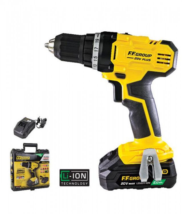 ΔΡΑΠΑΝΟΚΑΤΣΑΒΙΔΟ ΜΠΑΤΑΡΙΑΣ CDD/35 20V PLUS (1X2.0AH)+B FFGROUP