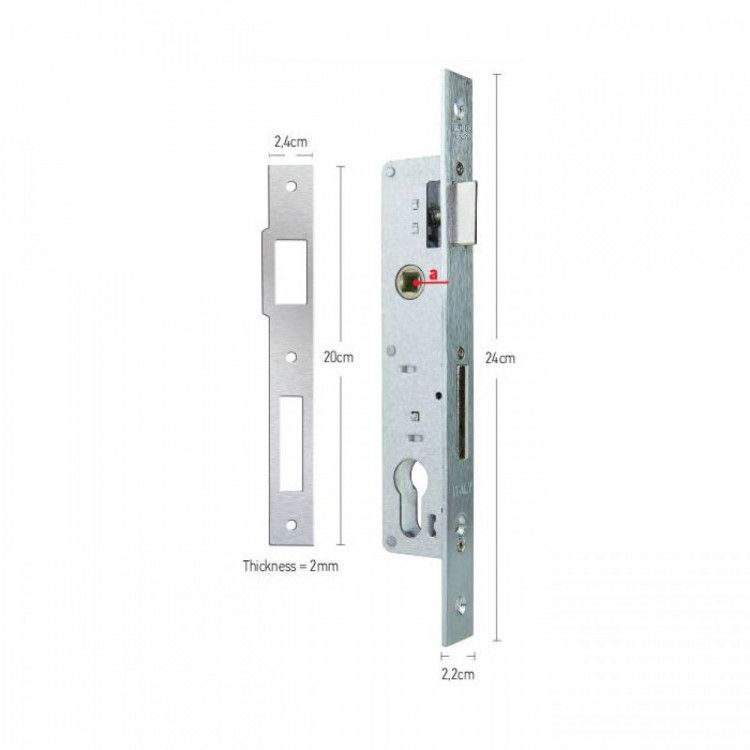 ΚΛΕΙΔΑΡΙΑ HUGO ΣΤΕΝΗ 25 ΑΛΟΥΜΙΝΙΟΥ