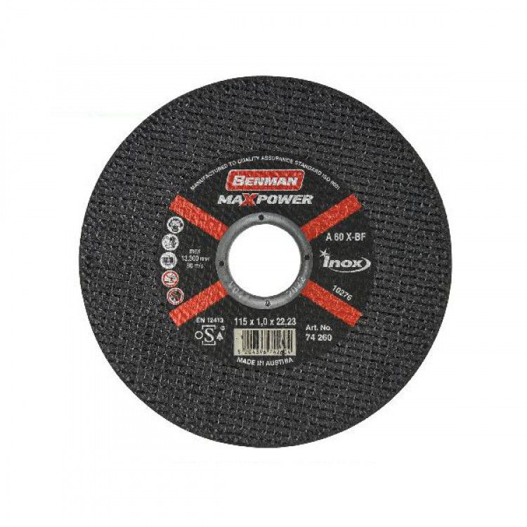ΔΙΣΚΟΣ ΚΟΠΗΣ INOX-CD BENMAN MAXPOWER