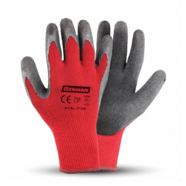 ΓΑΝΤΙΑ ΠΟΛΥΕΣΤ. ΜΑΥΡΟ ΛΑΤΕΧ 10"/XL BENMAN