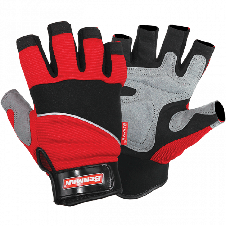 ΓΑΝΤΙΑ ΔΕΡΜΑ+ΕΝΙΣΧΥΣΗ+VELCRO L BENMAN