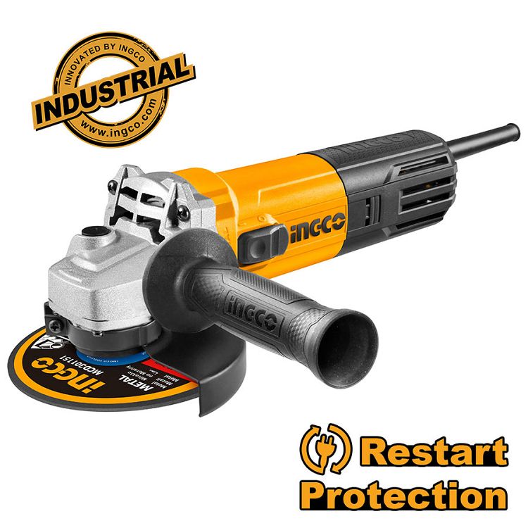 Γωνιακός Τροχός Επαγγελματικός 1100W AG110018E INGCO