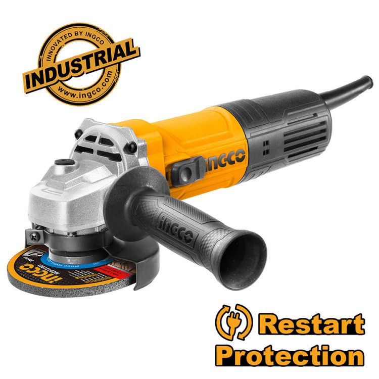 ΓΩΝΙΑΚΟΣ ΤΡΟΧΟΣ 850W 115mm AG85038E INGCO