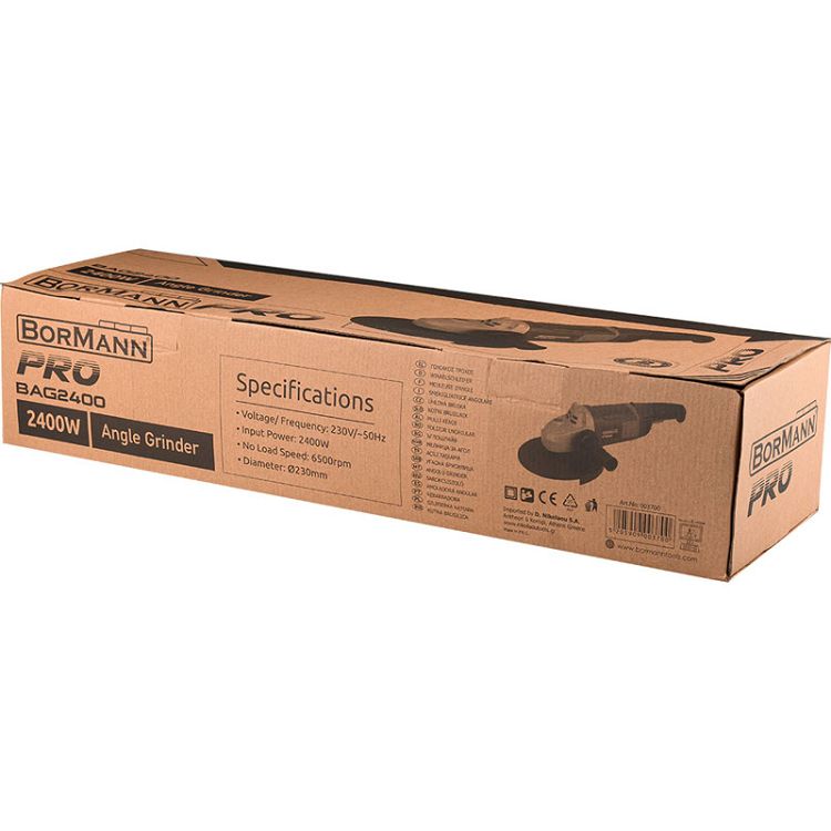 Bormann BAG2400 Τροχός 230mm Ρεύματος 2400W 003700