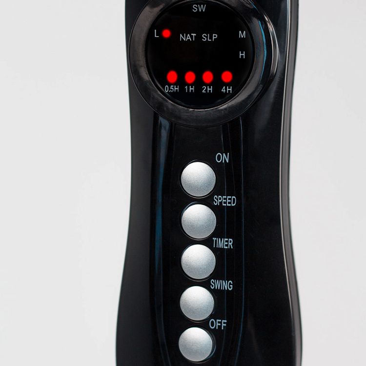 ΑΝΕΜΙΣΤΗΡΑΣ ΟΡΘΟΣΤΑΤΗΣ 40W 40cm ΜΑΥΡΟΣ ΜΕ ΤΗΛΕΧΕΙΡΙΣΤΗΡΙΟ BFN6020