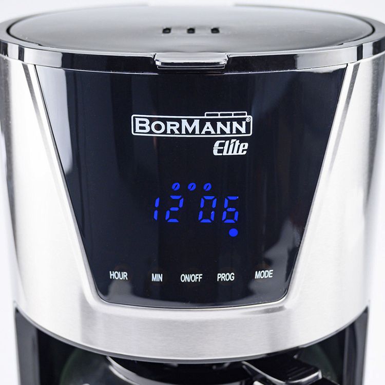 Bormann BHA4000 Προγραμματιζόμενη Καφετιέρα Φίλτρου 900W Silver