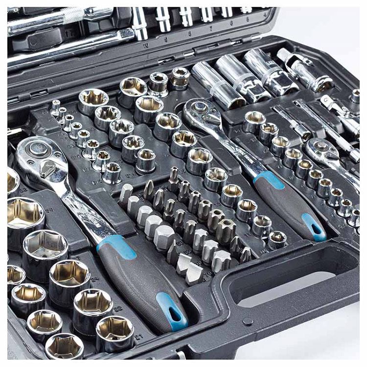 Bormann BHT5200 Σετ Κασετίνα με Καρυδάκια 1/2'', 1/4'' & 3/8'' Τεμάχια 182 | 024699