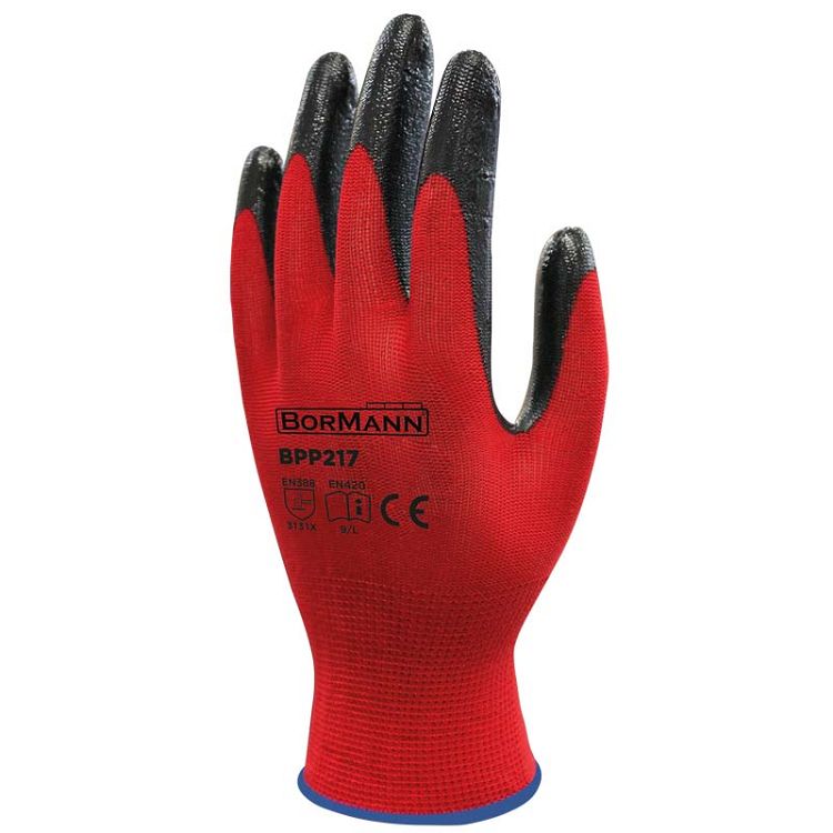 Bormann Γάντια Εργασίας No9 Νιτριλίου BPP217 023258