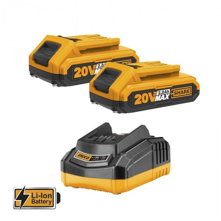 Επαγγελματικό Παλμικό Κατσαβίδι Μπαταρίας 20V Li-Ion CIRLI2002 INGCO