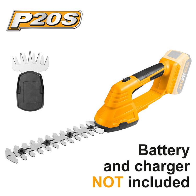 Ingco CSTLI2001 Μπορντουροψάλιδο Μπαταρίας 20V με Μήκος Λάμας 20cm Solo