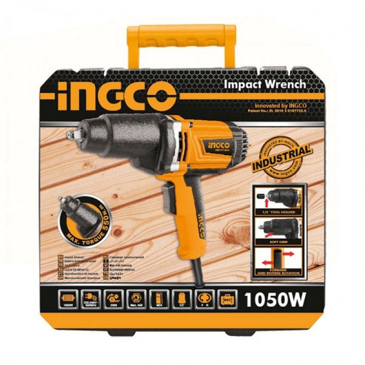 Επαγγελματικό Ηλεκτρικό Μπουλονόκλειδο 1050W 550N.M IW10508 INGCO