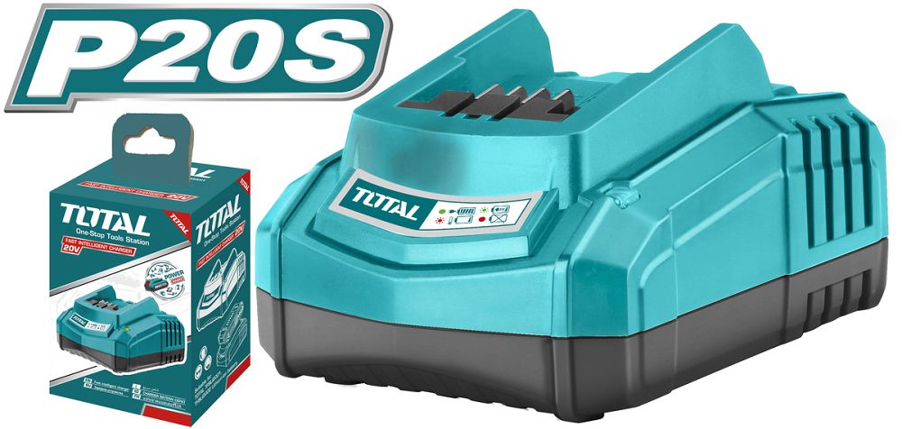 TOTAL TFCLI2001 ΤΑΧΥΦΟΡΤΙΣΤΗΣ ΓΙΑ ΜΠΑΤΑΡΙΑ ΛΙΘΙΟΥ 20V