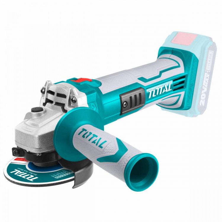 TOTAL Γωνιακός τροχός επαναφορτιζόμενος 20V TOTAL ( TAGLI1151 ) SOLO