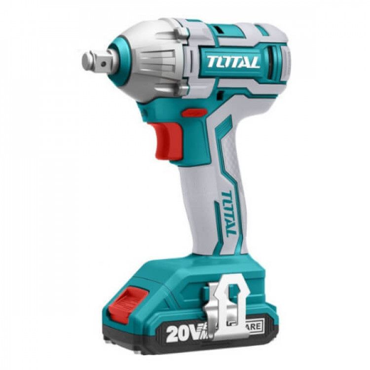 TOTAL TIWLI2001 Μπουλονόκλειδο Μπαταρίας 20V Blmotor 300Nm με 2 Μπαταρίες 2Ah