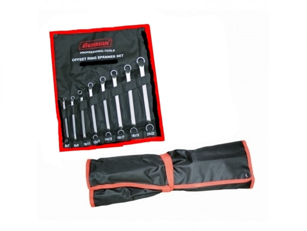 ΣΕΤ ΠΟΛΥΓΩΝΑ ΚΛΕΙΔΙΑ BENMAN 8 ΤΕΜ.(6-22)