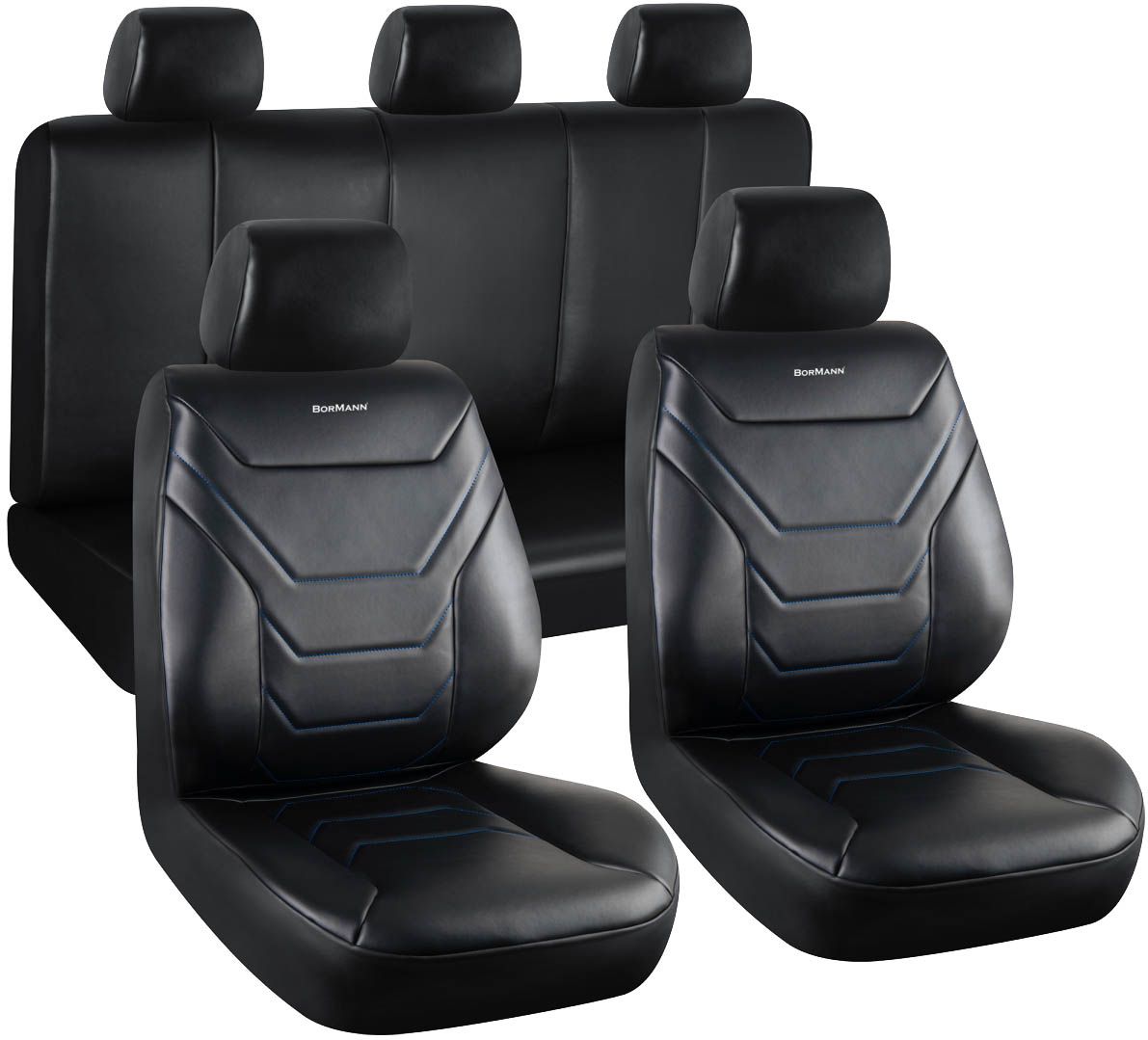 Σετ Καλύμματα Αυτοκινήτου 11τμχ Δερματίνη BWC3500 Bormann