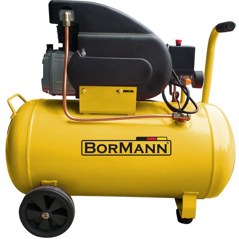 Bormann BAT5012 - Κομπρεσέρ Αέρος με Ισχύ 2hp και Αεροφυλάκιο 50lt (042396)