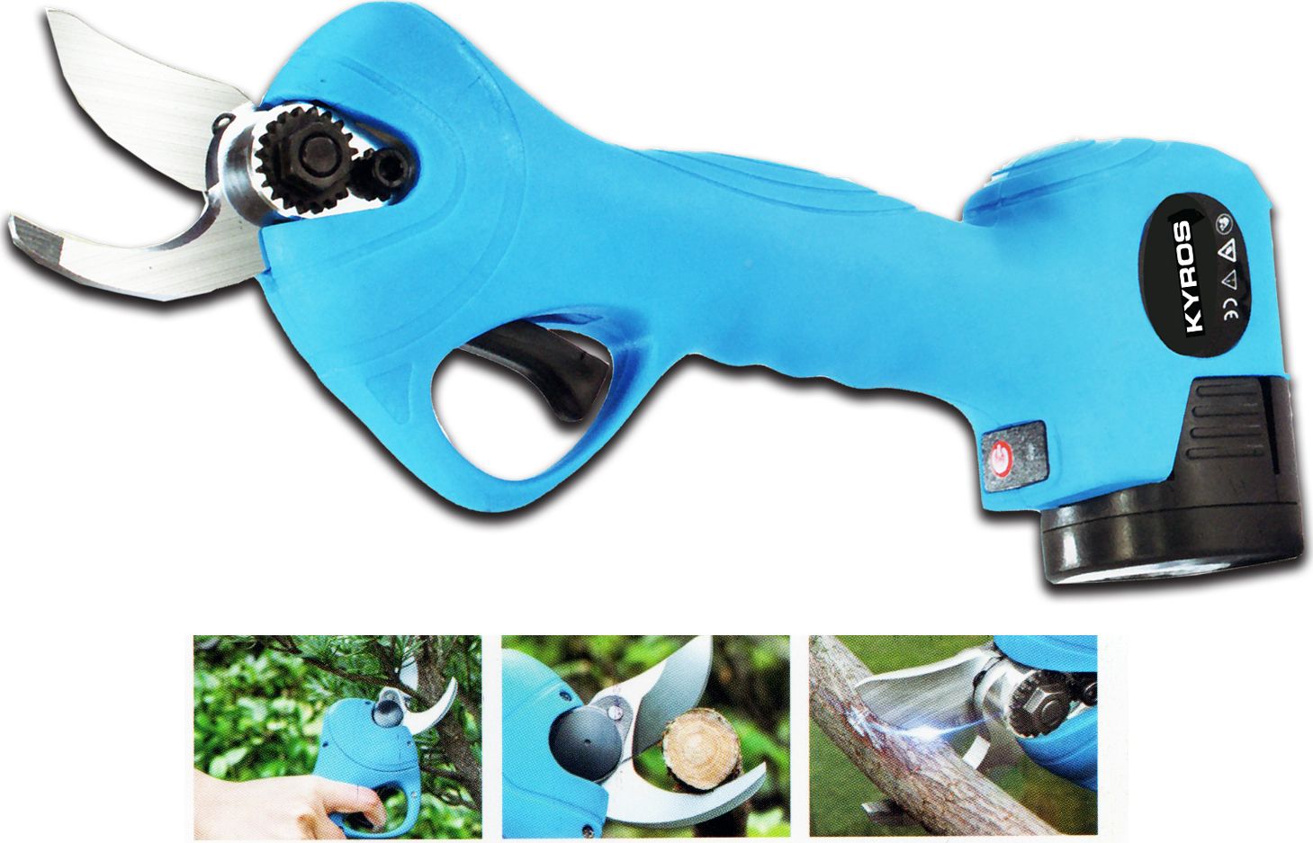 KYROS KY108 Δενδροκομικό Κλαδευτικό ψαλίδι, Κοπή από 0 έως 25 mm