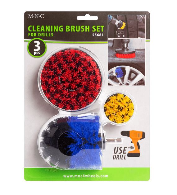 ΒΟΥΡΤΣΕΣ ΚΑΘΑΡΙΣΜΟΥ ΔΡΑΠΑΝΟΥ (ΣΕΤ 3 ΤΜΧ) 55681