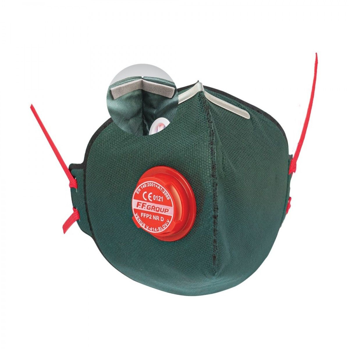 ΜΑΣΚΑ ΑΝΘΡΑΚΑ V-414SLOV FFP2 + ΒΑΛΒΙΔΑ FF