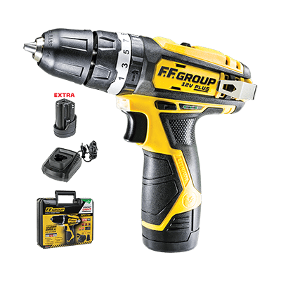 ΔΡΑΠΑΝΟΚΑΤΣΑΒΙΔΟ ΚΡΟΥΣΤΙΚΟ ΜΠΑΤΑΡΙΑΣ CHD 12V PLUS FFGROUP (2X2.0AH)