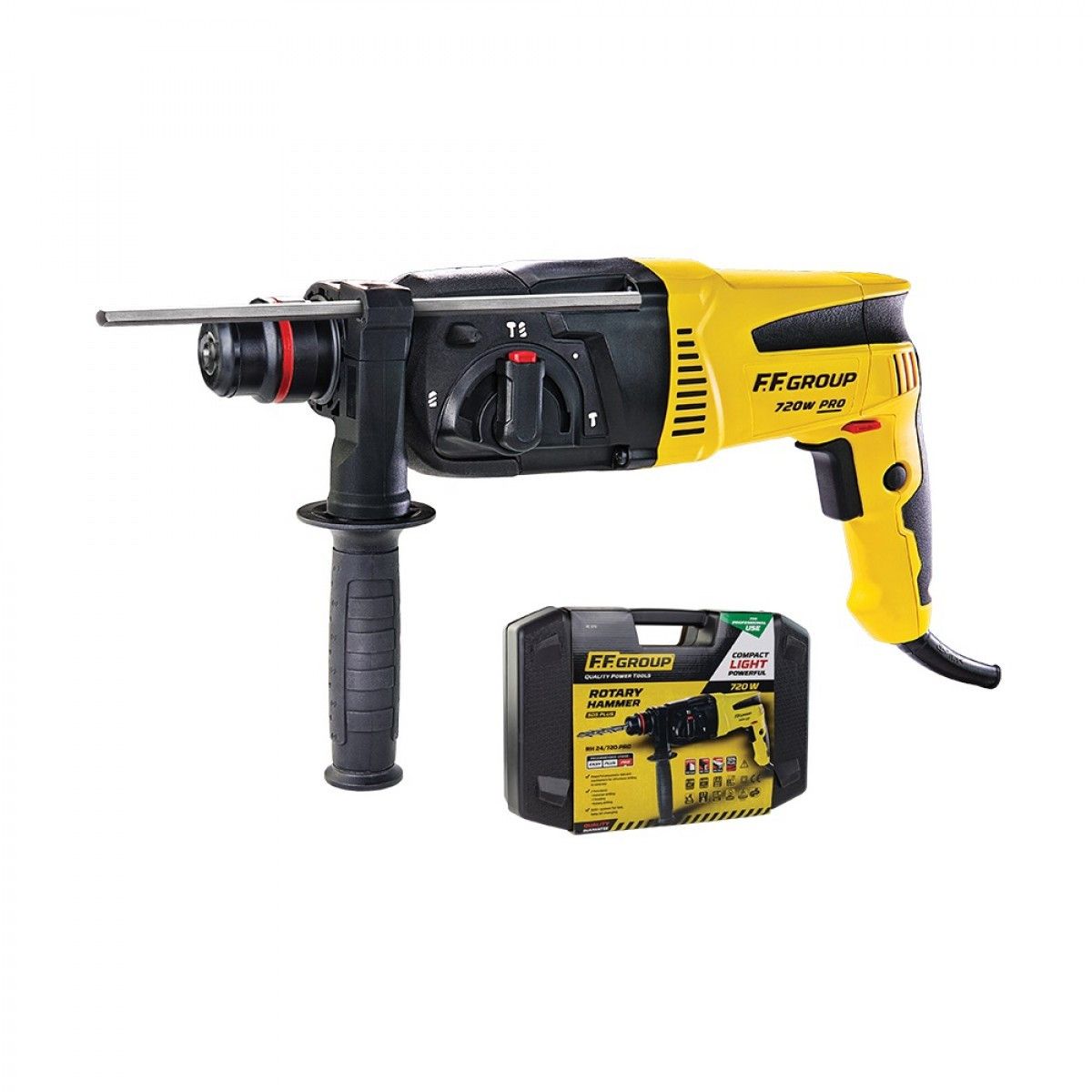 ΠΙΣΤΟΛΕΤΟ ΠΕΡΙΣΤΡΟΦΙΚΟ RH 24/720 PRO 720W FFGROUP