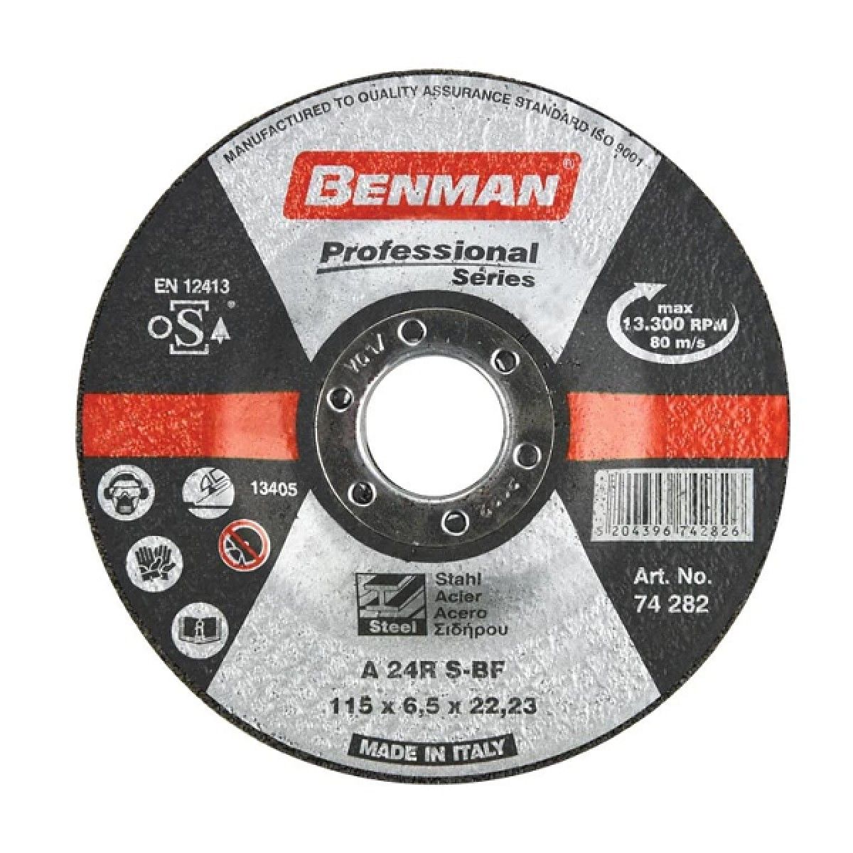 ΔΙΣΚΟΣ ΛΕΙΑΝΣΗΣ 180 BENMAN PROFESSIONAL