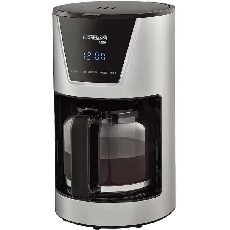 Bormann BHA4000 Προγραμματιζόμενη Καφετιέρα Φίλτρου 900W Silver