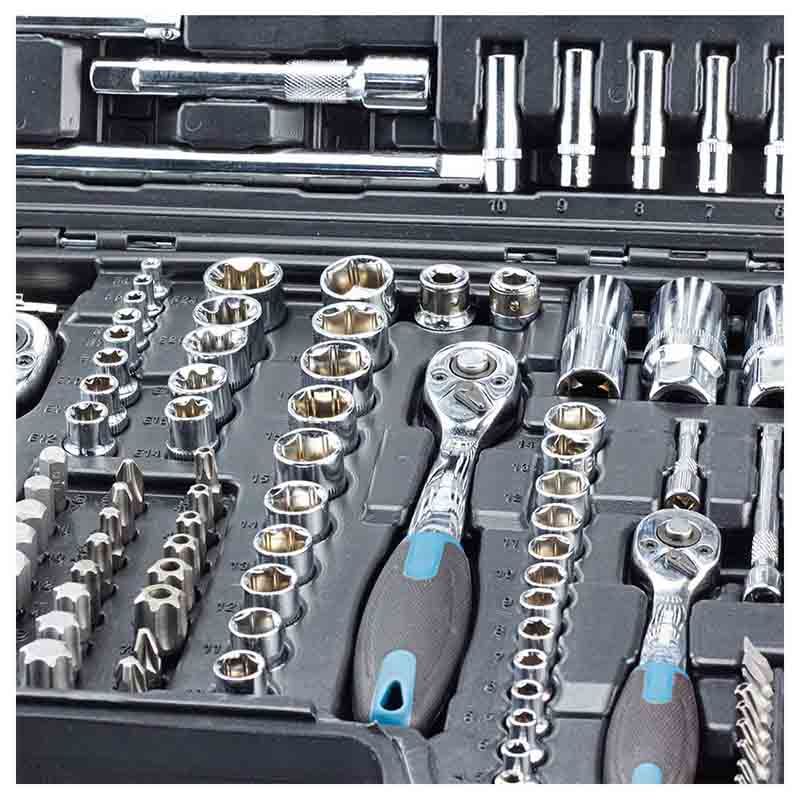 Bormann BHT5200 Σετ Κασετίνα με Καρυδάκια 1/2'', 1/4'' & 3/8'' Τεμάχια 182 | 024699