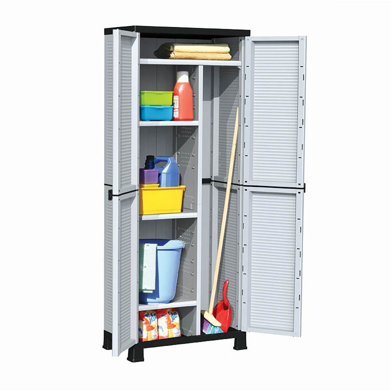 Δίφυλλη Ντουλάπα BPC7000 Πλαστική 023517 68x38x171cm