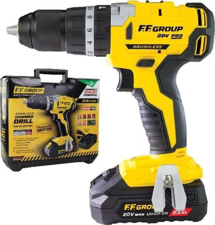 ΔΡΑΠΑΝΟ ΚΡΟΥΣΤΙΚΟ ΜΠΑΤΑΡΙΑΣ BL20VRO(1X2.5AH)+B FFGROUP