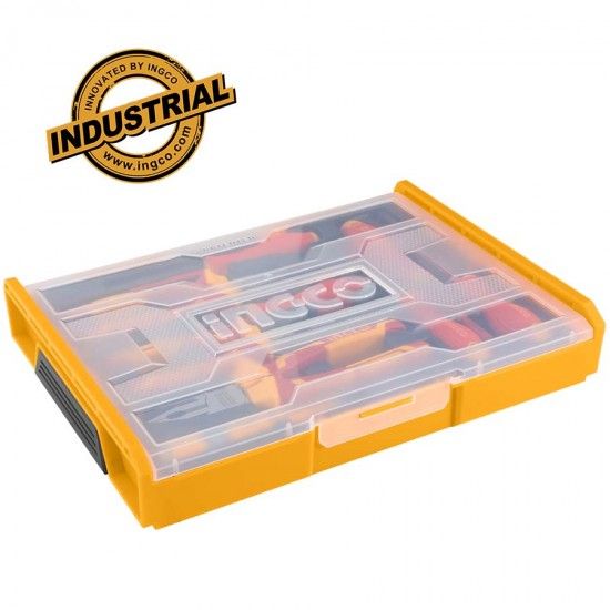 Επαγγελματικό Σετ 9 Τεμ Εργαλείων Ηλεκτρολόγου HKTV01H091 INGCO