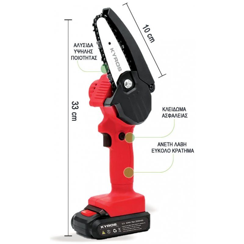 ΑΛΥΣΟΠΡΙΟΝΟ ΜΙΝΙ KYROS ΚΥ253