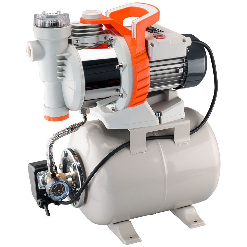 Nakayama NP2115 Μονοβάθμιο Μονοφασικό Πιεστικό Συγκρότημα Νερού με Δοχείο 24 Λίτρων 1100W