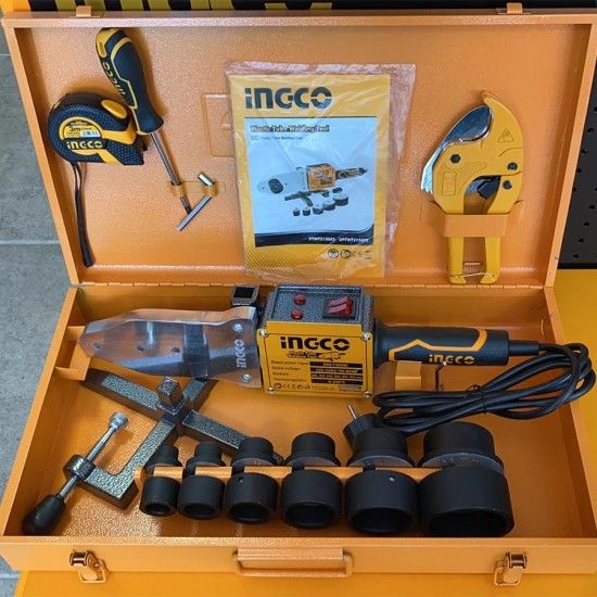 Θερμοκόλληση Επαγγελματική Πλαστικών Υδραυλικών Σωλήνων INGCO PTWT215002