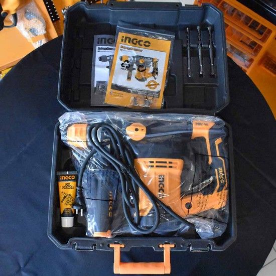 Επαγγελματικό Πιστολέτο Περιστροφικό Κρουστικό RH150028 INGCO