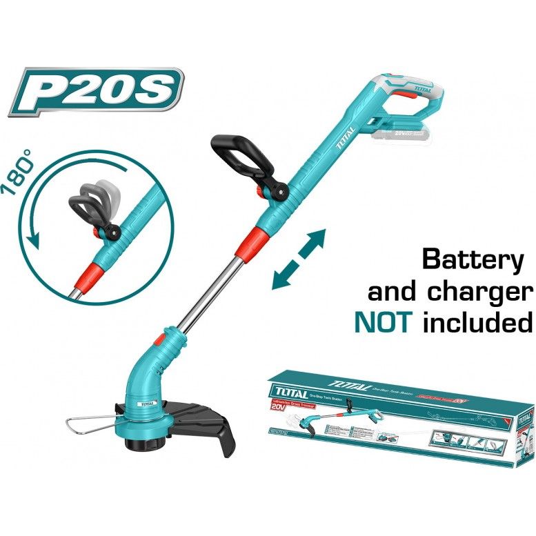 Total TGTLI20018 Χορτοκοπτικό Μπαταρίας Ώμου / Χειρός 20V Solo 2.5kg