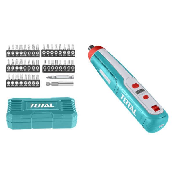 Total TSDLI0403 Κατσαβίδι Μπαταρίας 4V 1x1.3Ah