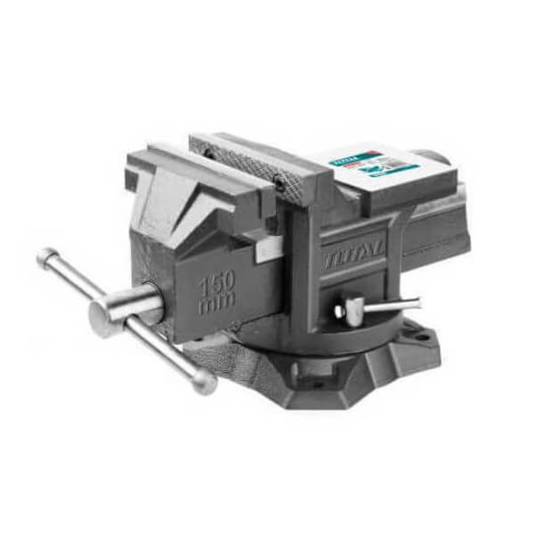 TOTAL Μέγγενη Πάγκου Περιστρεφόμενη 6" 150mm (THT6166)