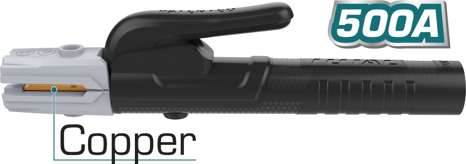 ΤΣΙΜΠΙΔΑ ΣΥΓΚΟΛΛΗΣΗΣ 500Α TOTAL (TWAH5006)